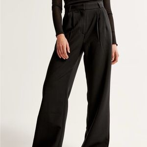 Abercrombie & Fitch Sloane Wide Leg Pants- Size 26/2 - black